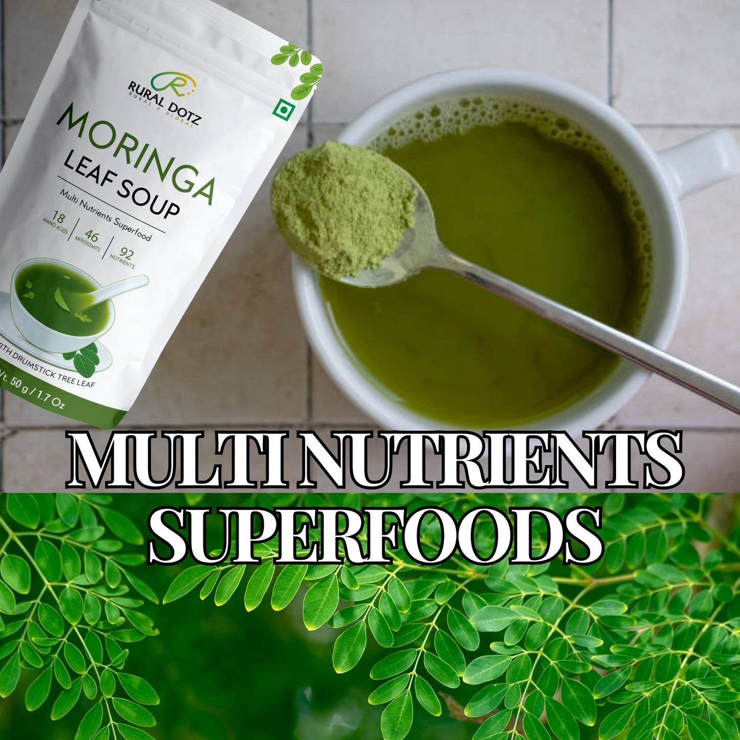 Moringa Leaf Soup (50g)
