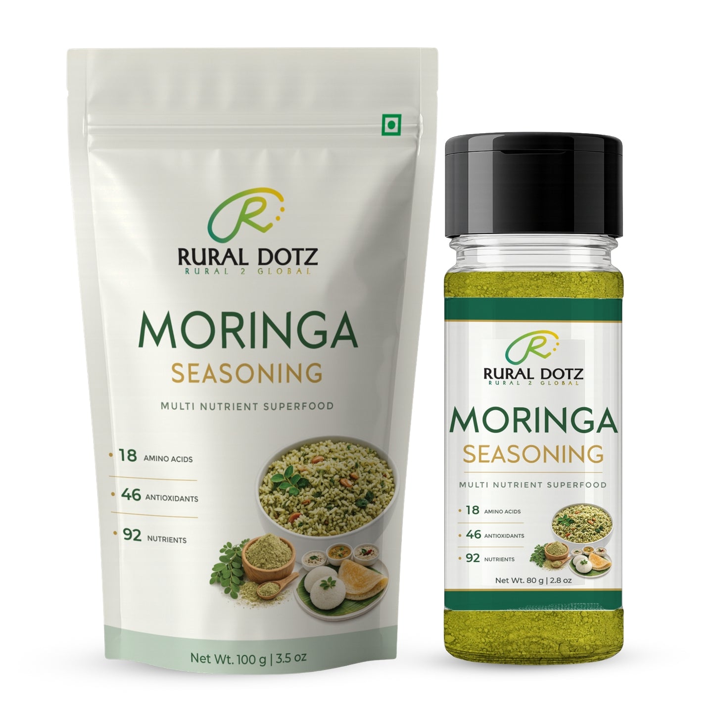 Moringa Seasoning Combo (100g/80g)