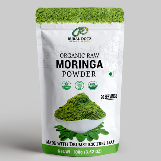 Organic Raw Moringa Powder 100g