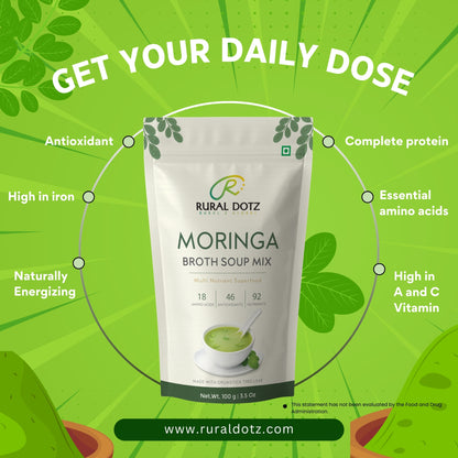 Moringa Broth soup mix (100g)