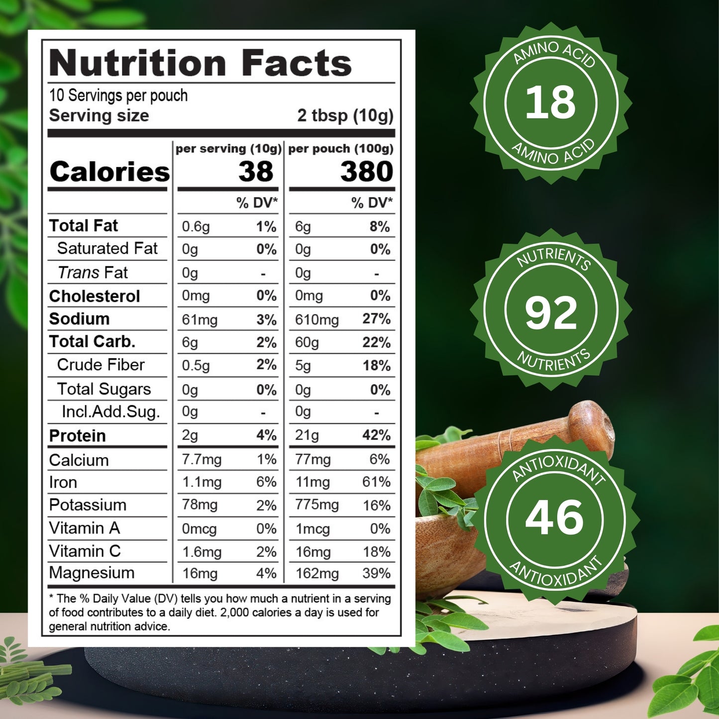 Moringa Seasoning (80g)