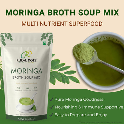 Moringa Broth soup mix (100g)