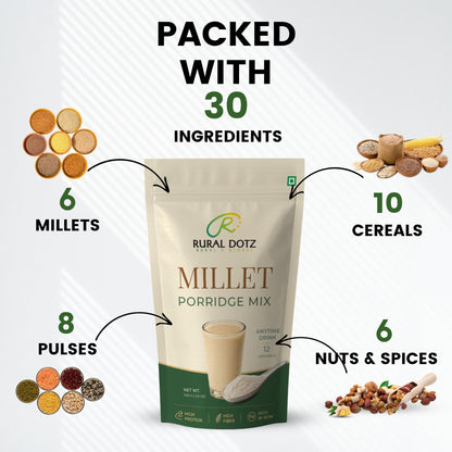 Clean Breakfast in 2 Minutes - Millet Porridge Mix (100g)