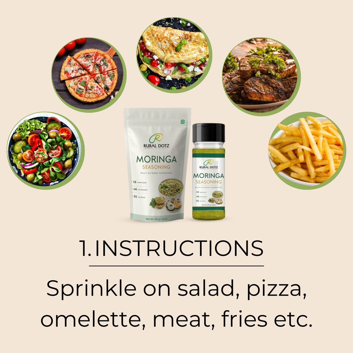 Moringa Seasoning (80g)