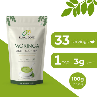 Moringa Broth soup mix (100g)