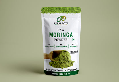 Moringa Leaf Raw Powder (100g)
