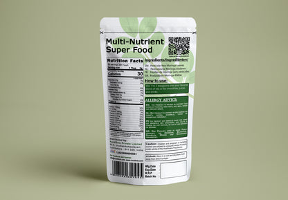 Moringa Leaf Raw Powder (100g)