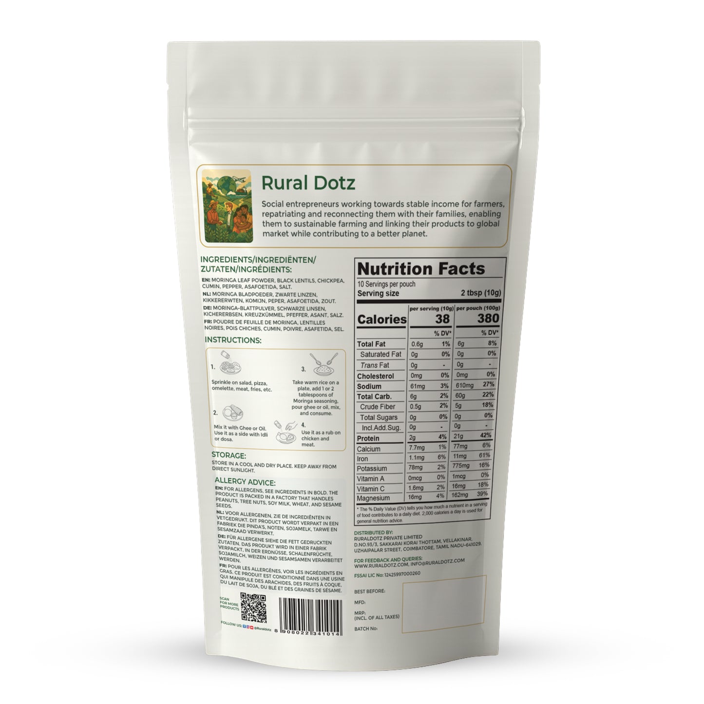 Moringa Seasoning (100g)